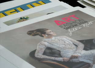 Campaign: Art Fashion Show Jitka Klett - concept, design, media